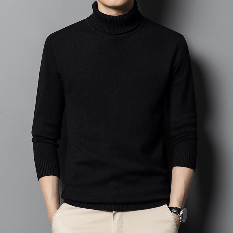 Double Anti-nano Velvet Turtleneck Inner Bottoming Sweater