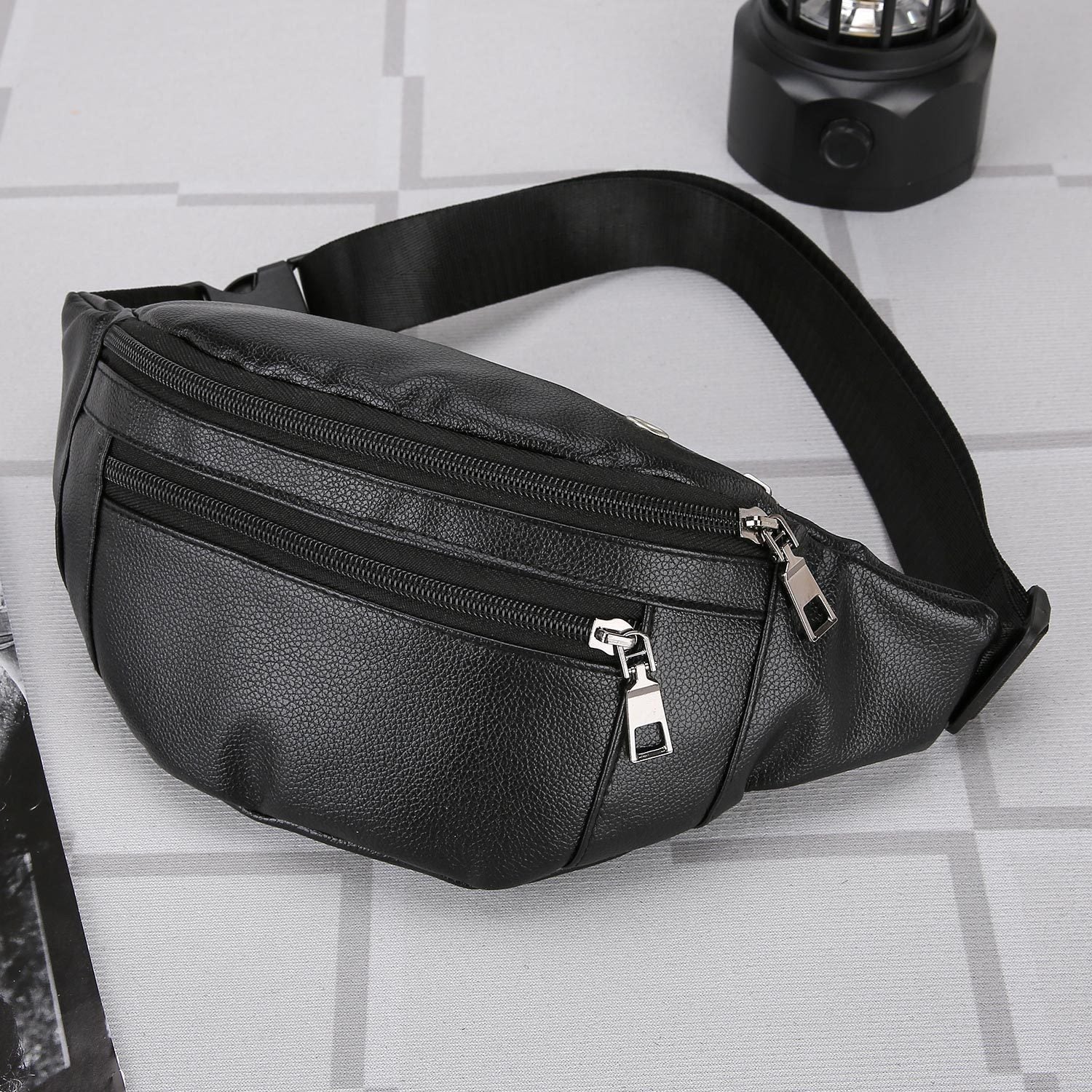 Men's Business Casual Large Capacity Crossbody Bag