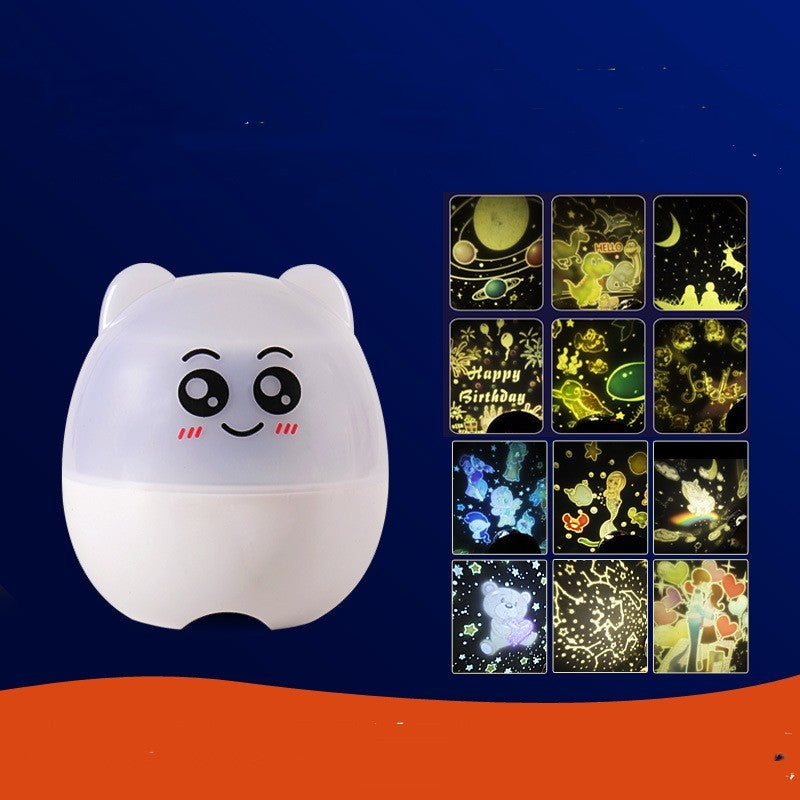 Fantasy Romantic Magic Color Rotating Star Light