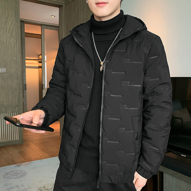 Korean Style Large Size Tide Brand Thick Down Padded Jacket