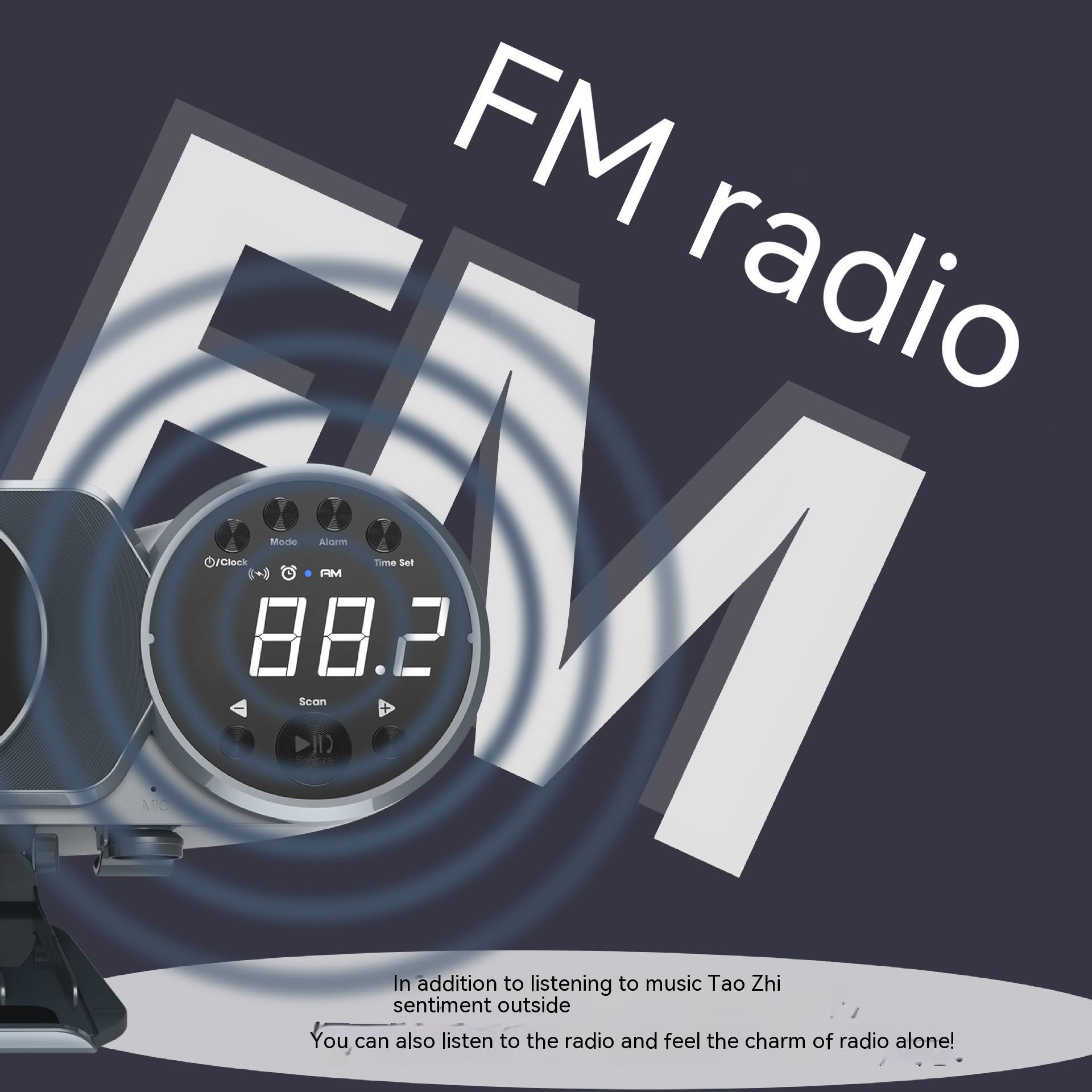 Ambience Light Wireless Charger Bluetooth Audio