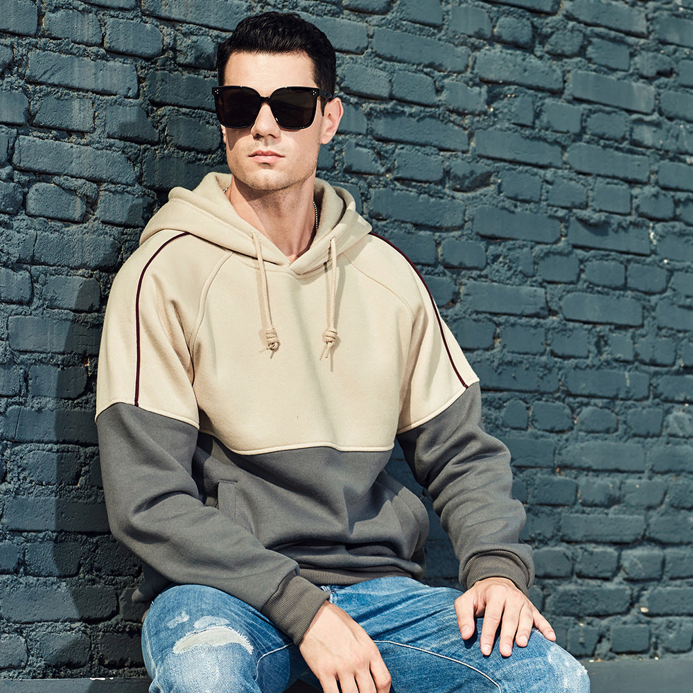 Simple Sports Trend Men's Casual Loose Jacket