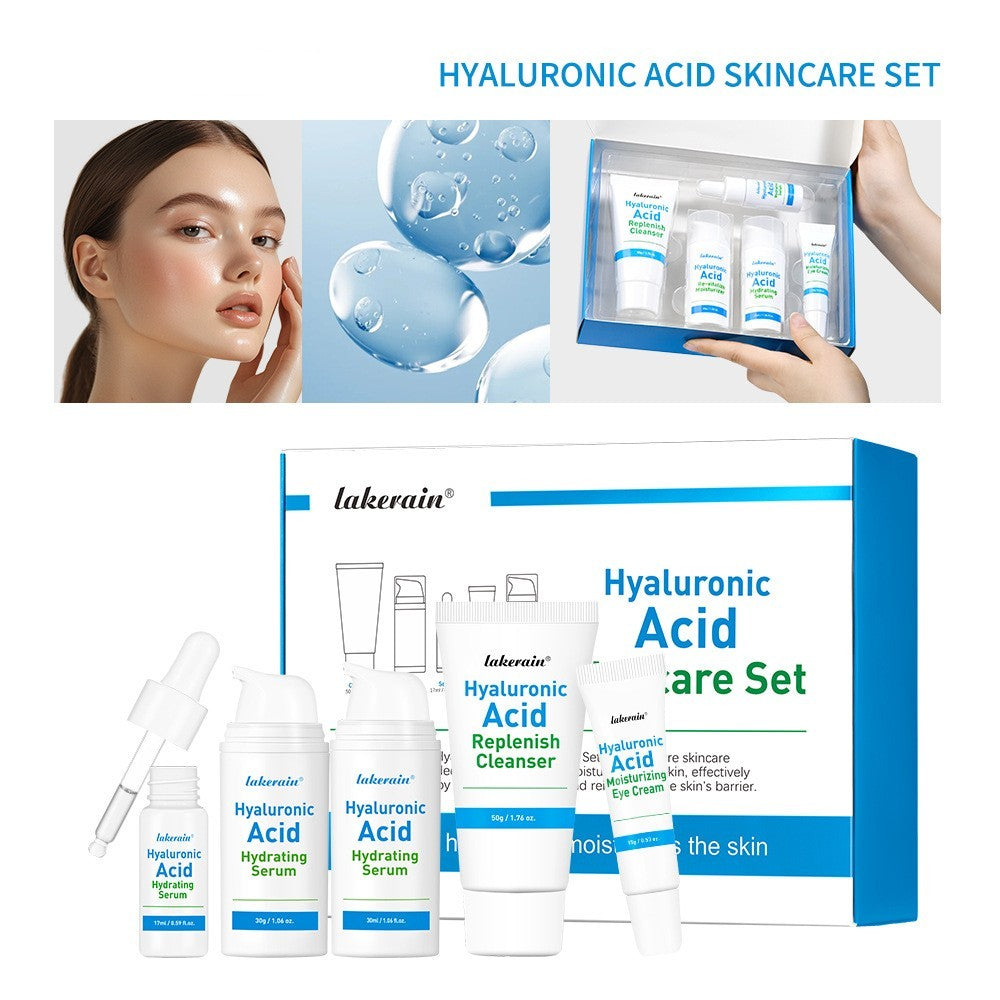 Hyaluronic Acid Skin Care Set Facial Dry Hydrating