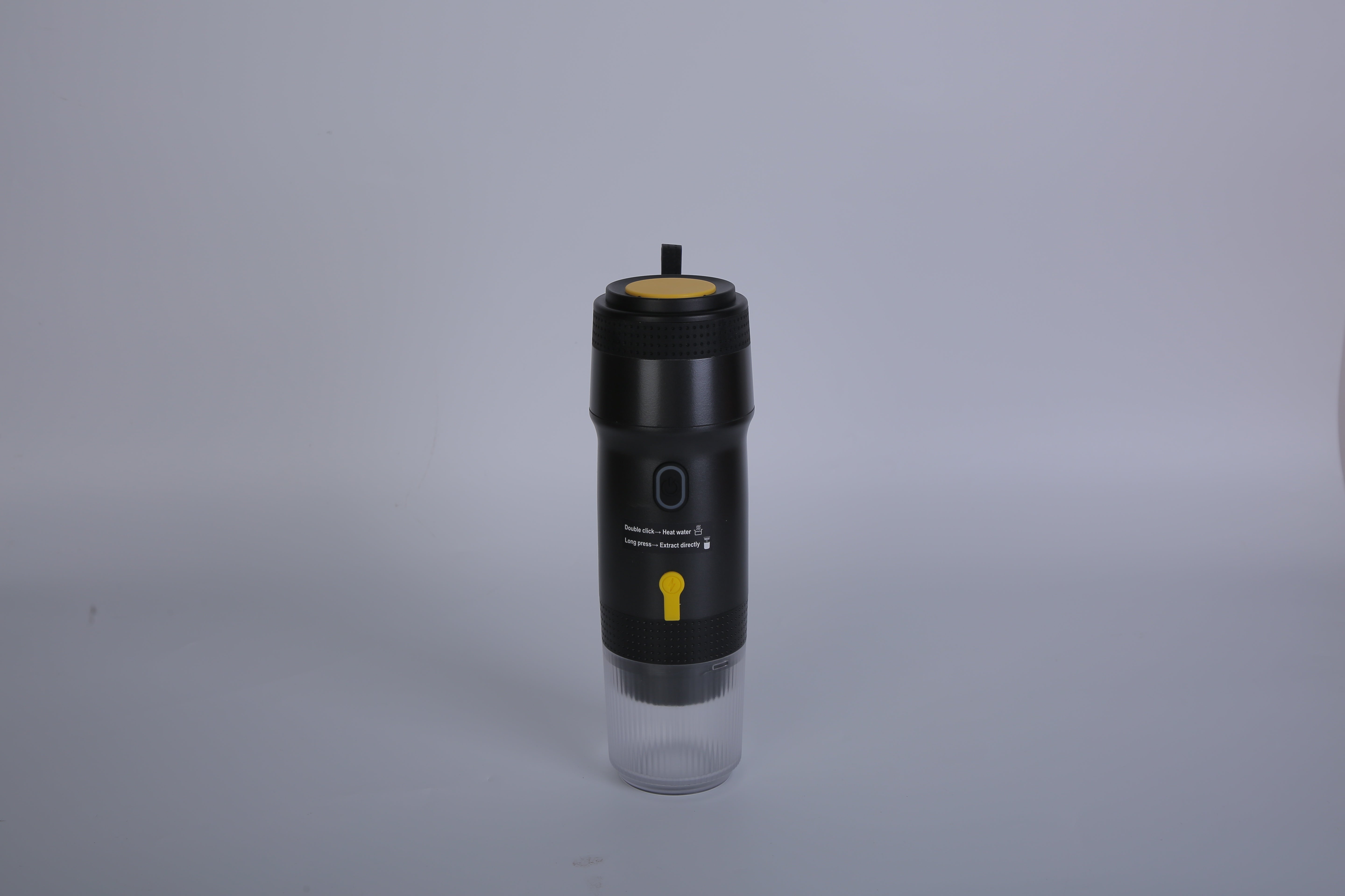 1Pc Portable Electric Espresso Machine Cordless Coffee Maker Self Heating Car Espresso Maker With Anti Dry Burn Fit For Ground Coffee NS DG Capsules For Car Camping Hiking RV Home Office