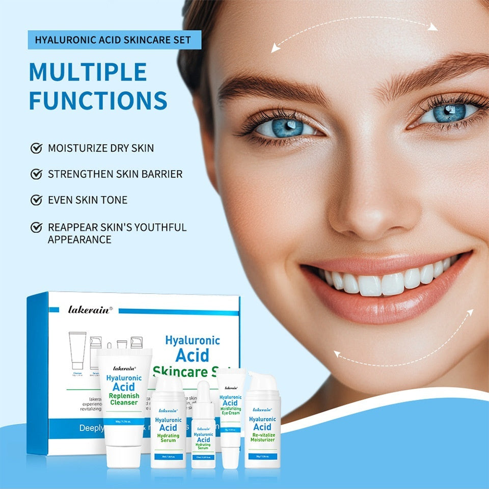 Hyaluronic Acid Skin Care Set Facial Dry Hydrating