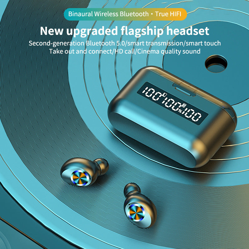 In-ear Bluetooth Headset Touch Three True Battery Display