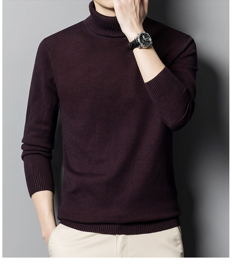 Double Anti-nano Velvet Turtleneck Inner Bottoming Sweater