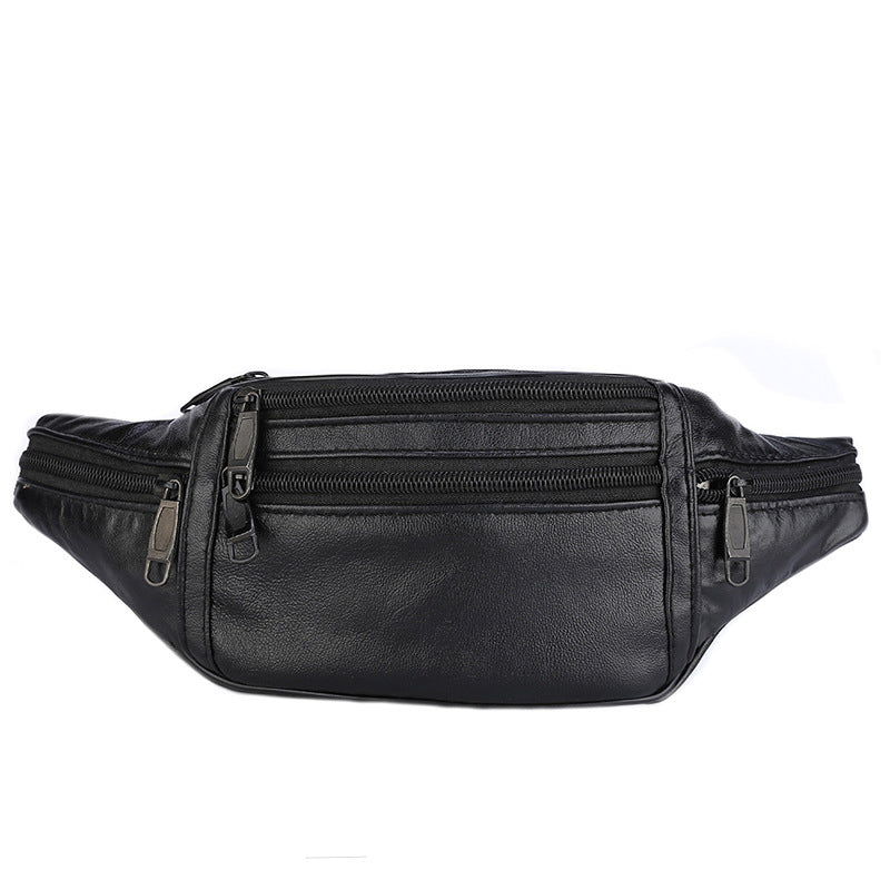 Men's Business Multi-layer Outdoor Sports Waterproof Chest Bag