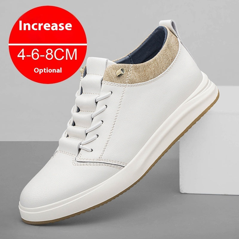 Invisible Height Increasing Insole Men's Shoes Casual Sneaker Board Shoes
