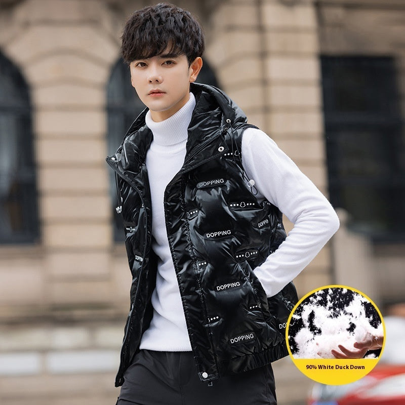 Light & Fashionable Men's Slim Down Vest