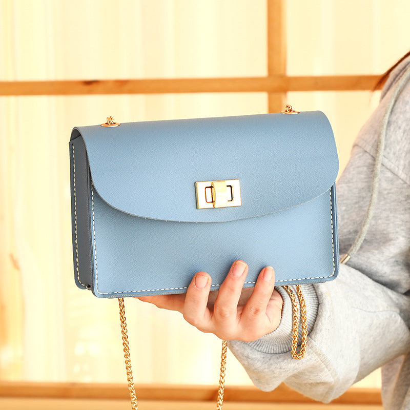 Chain Korean Version Diagonal One Shoulder Diy Handmade Material Bag