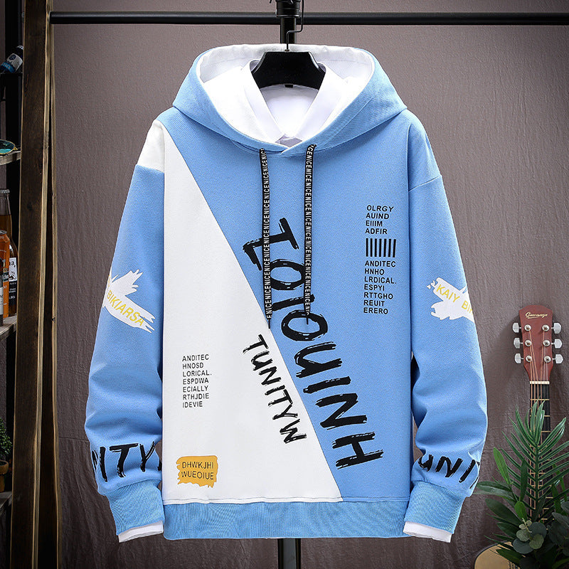 Men's Autumn All-match Printed Sweatshirt
