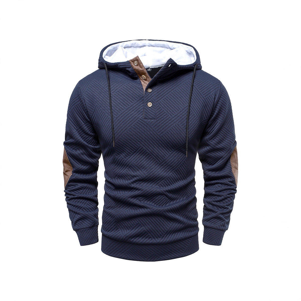 Men's Simplicity Trendy Loose Hooded Casual Fashion Pullover