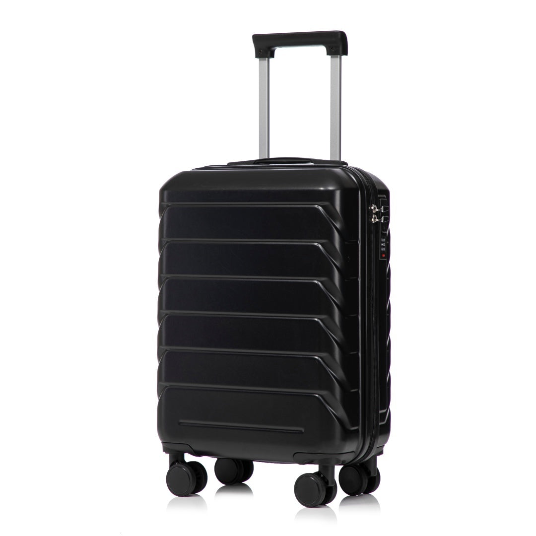 14  20 2 Pcs  Set In ABS Spinner Wheel Luggage, With Combination Lock,14 Cosmetic Case