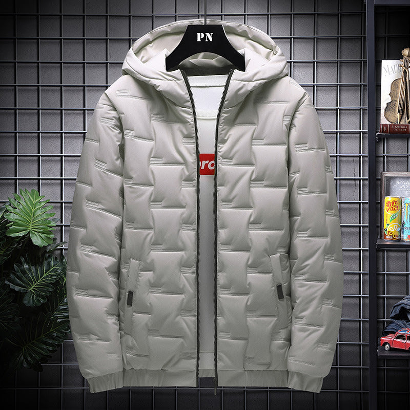 Korean Style Large Size Tide Brand Thick Down Padded Jacket