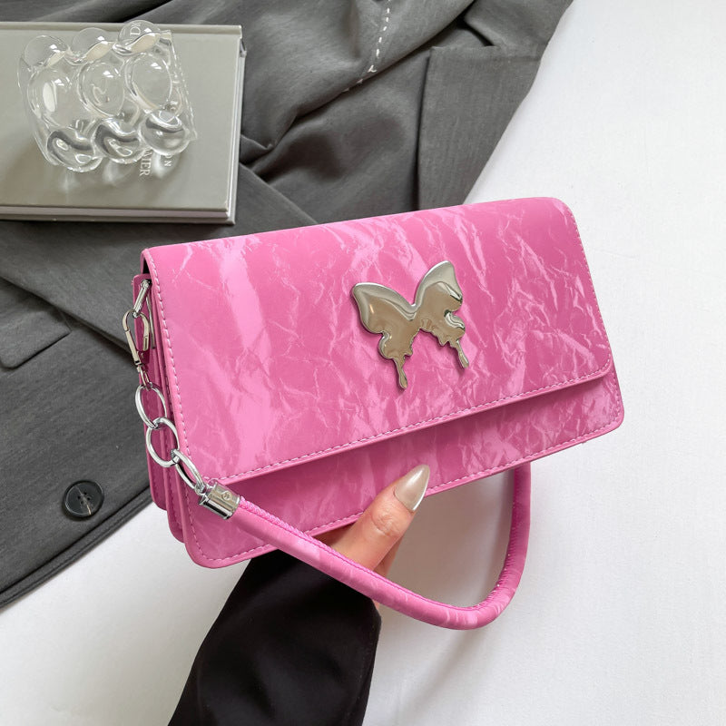 Diamond Chain Simple Shoulder Messenger Bag