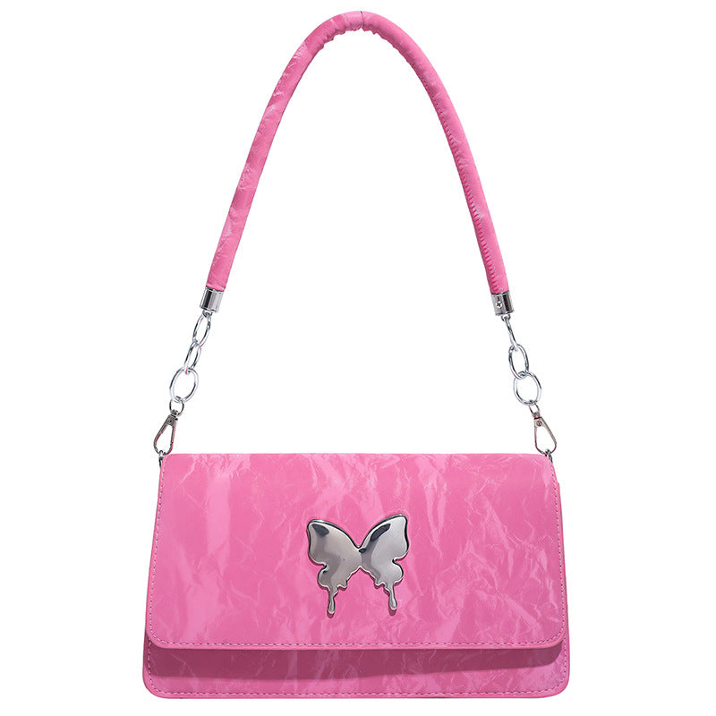 Diamond Chain Simple Shoulder Messenger Bag