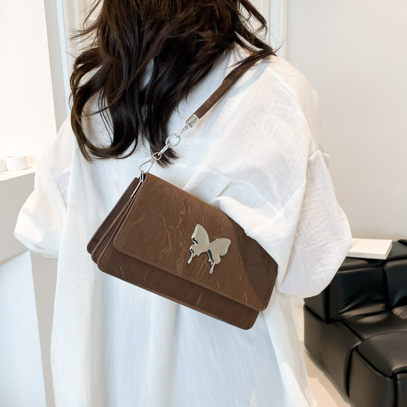 Diamond Chain Simple Shoulder Messenger Bag