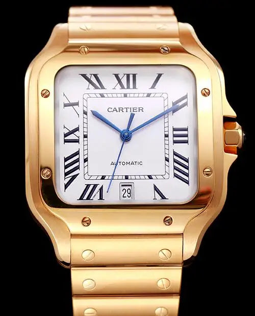 Men and Women Stainless Steel Quartz Movement And Automatic Movement Watch in 34MM 38MM Crafted with Cartieres Inspiration