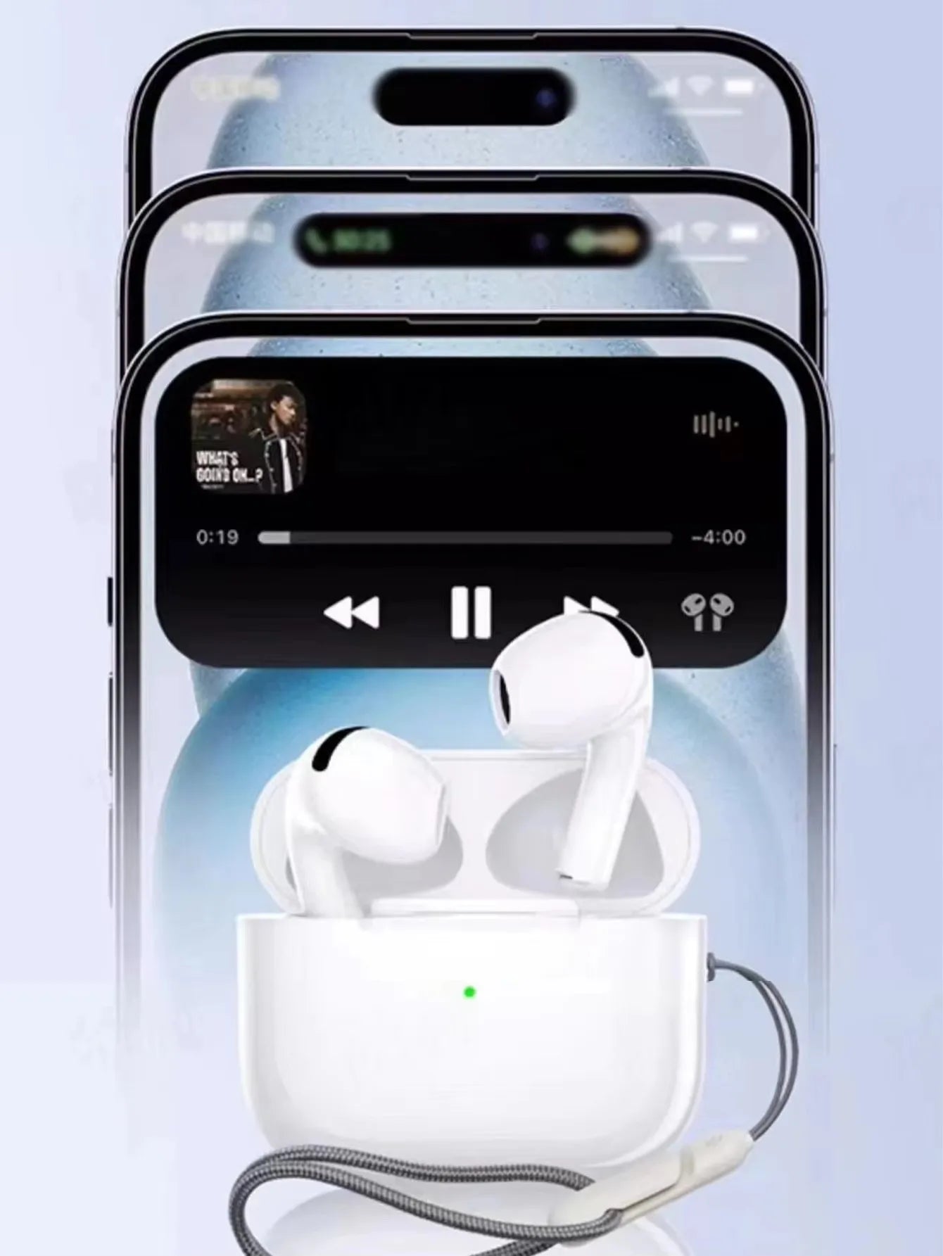 Air Pro True Wireless Bluetooth Earphones ANC Noise Reduction Wireless Headphones Pod Like Pods pro2 Ear Buds For IPhone Android
