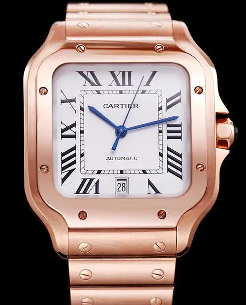 Men and Women Stainless Steel Quartz Movement And Automatic Movement Watch in 34MM 38MM Crafted with Cartieres Inspiration