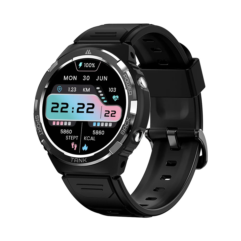 2025 Original KOSPET TANK S1 Military Smart Watch For Men Women AMOLED IP69K 5ATM Waterproof 60 Days Long Battery Bluetooth Call