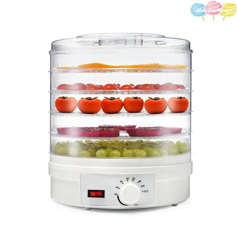 Food Dehydrator Meat Drying Machine Snack Food Fruit Dryer Home Use Multifunctional Kitchen Dehydrator