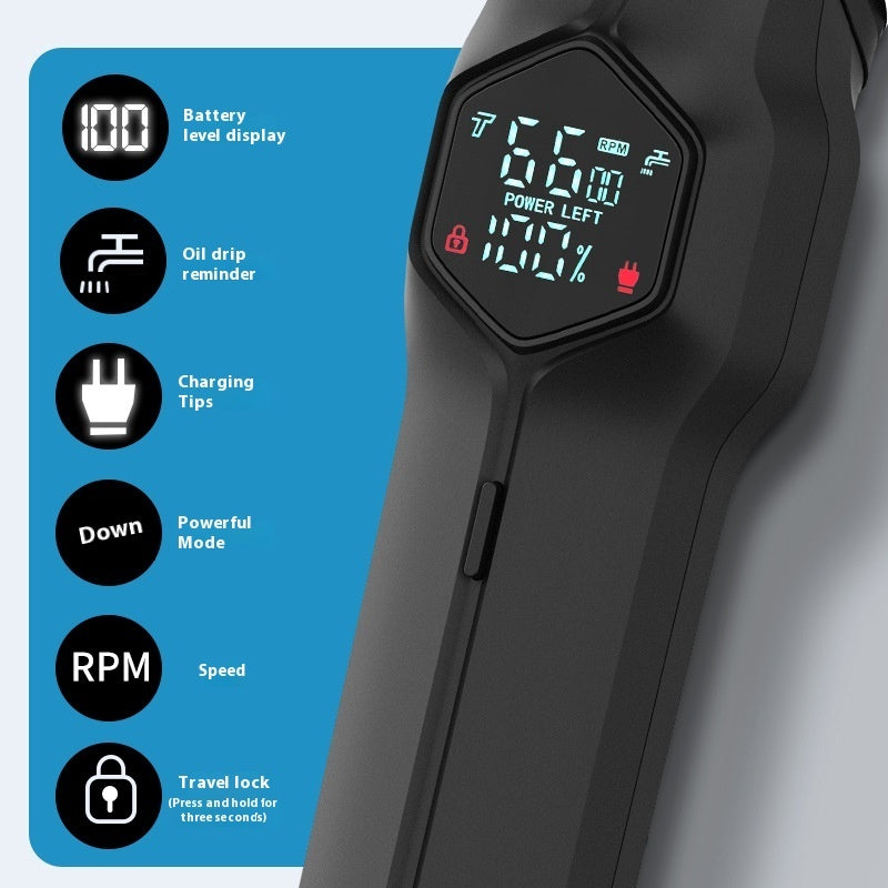 Magnetic Cutter Head Five-in-one Men's Household Hair Clipper Suit