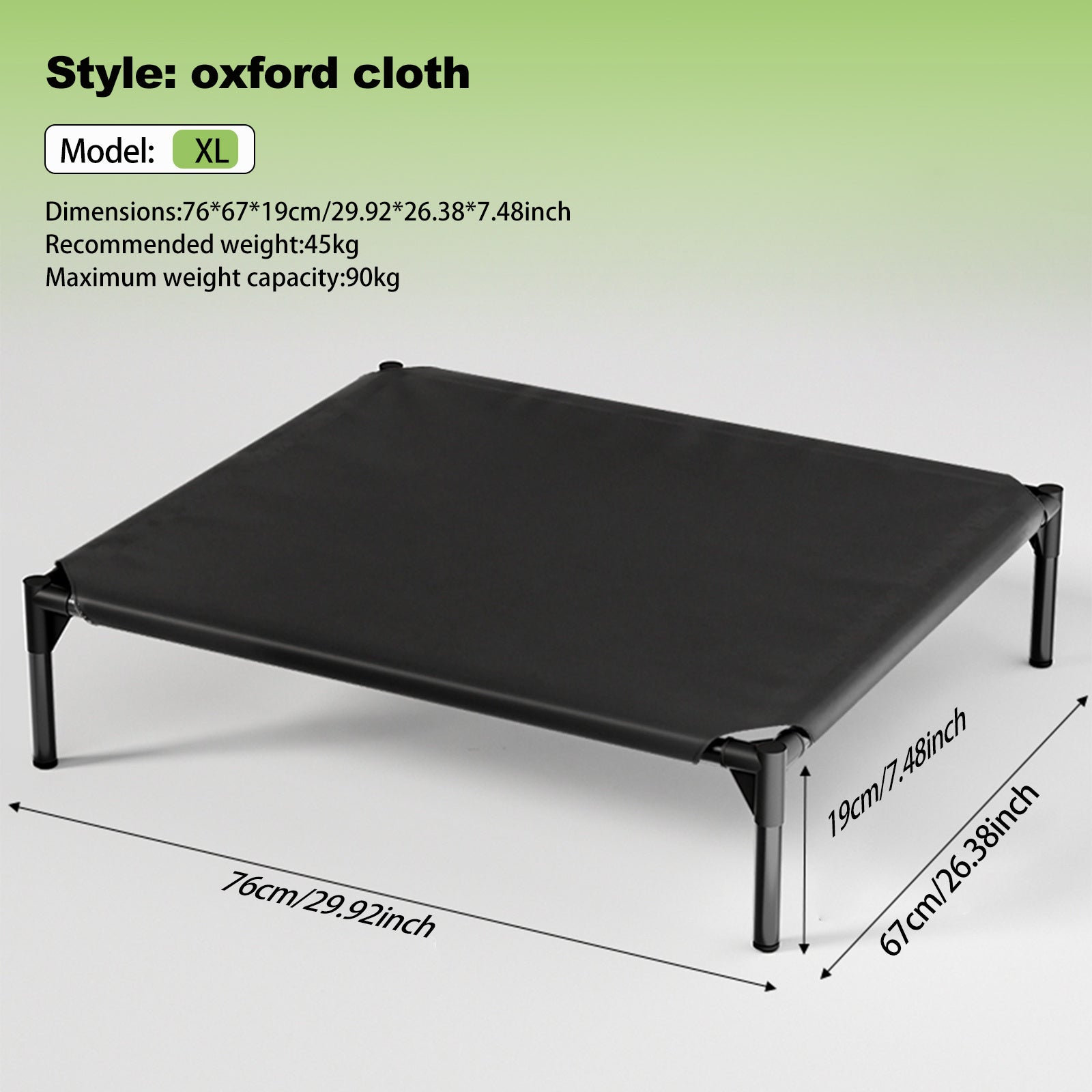 The Bi-material Pet Bed Is Of Your Choice,The Detachable Design Of The Oxford Cloth And Breathable Mesh Pet Bed Combines The Characteristics Of Breathable, Waterproof And Odorless To Create A Comforta
