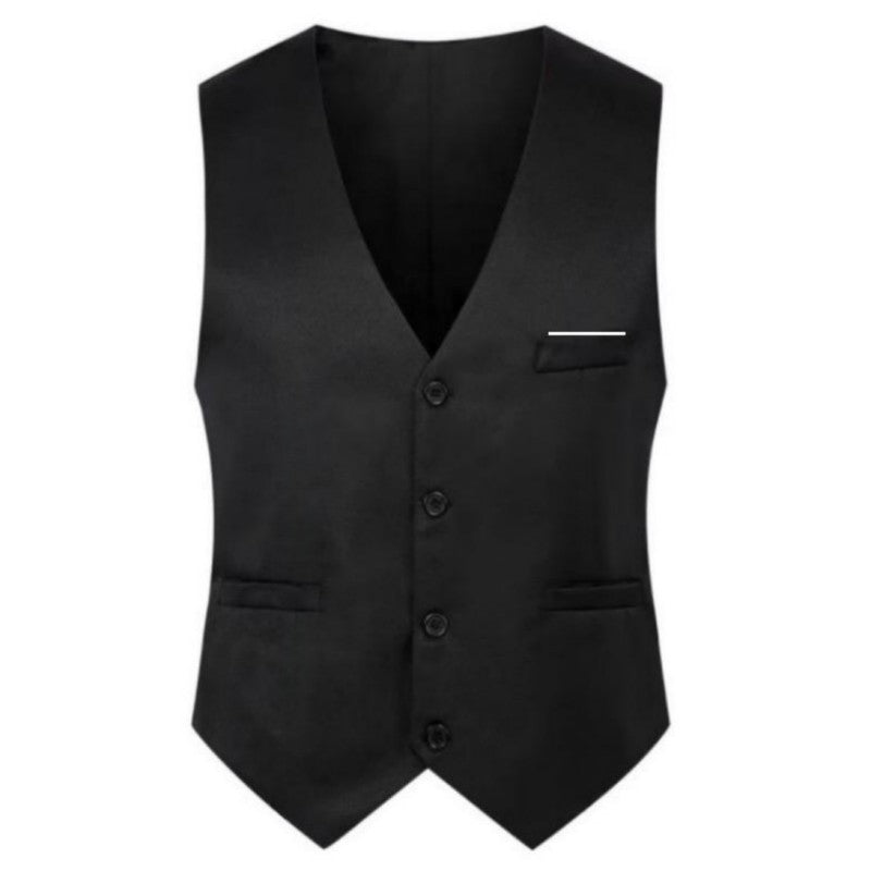 Men's Solid Color British Fashion Suit Vest