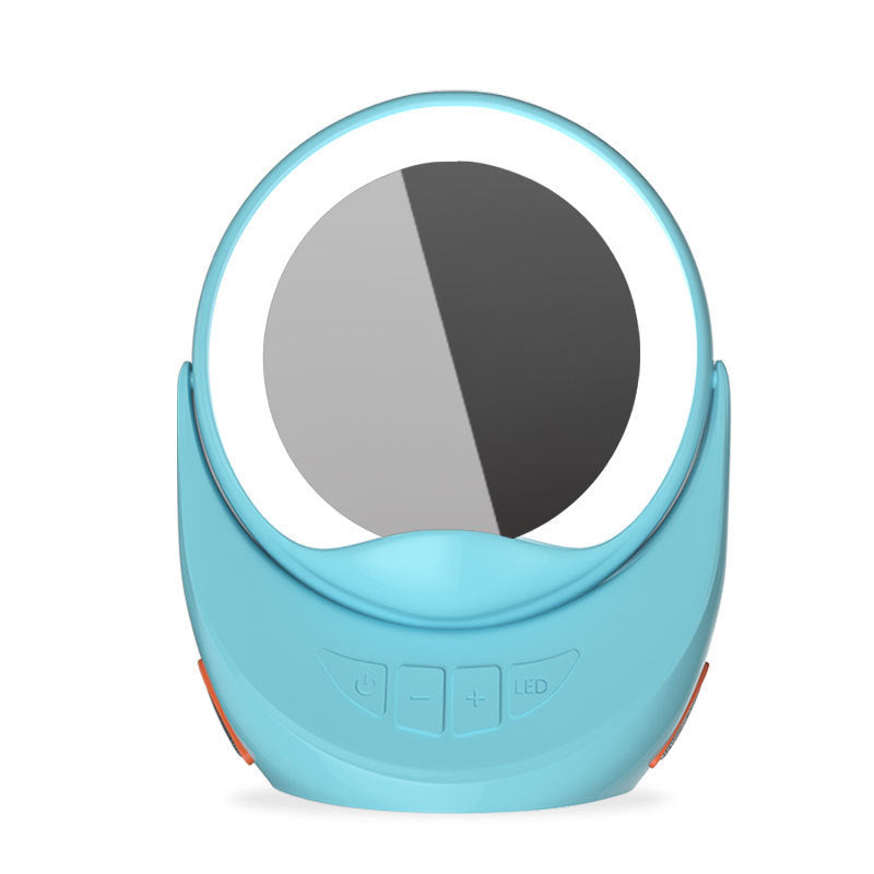 Creative LED Makeup Mirror Bluetooth Speaker Mobile Phone Wireless