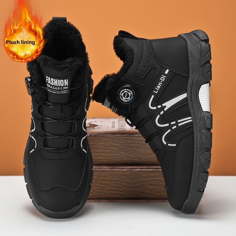 Warm Martin Boots British Style Fashion Trendy Shoes