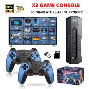 X2 Blue Game Console 4K Double Connection Battle Wireless