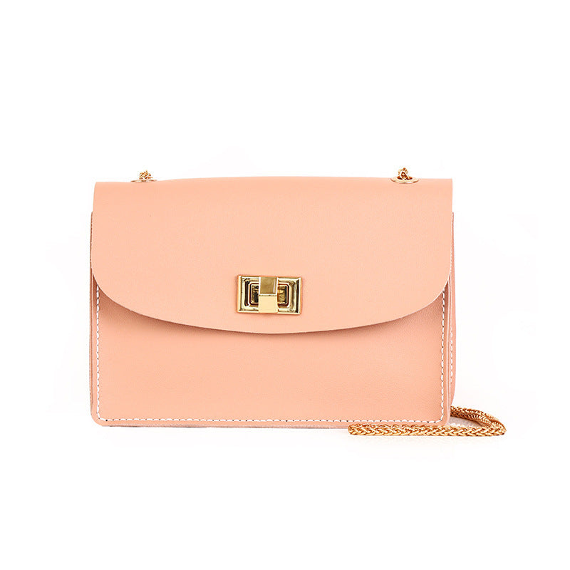 Chain Korean Version Diagonal One Shoulder Diy Handmade Material Bag