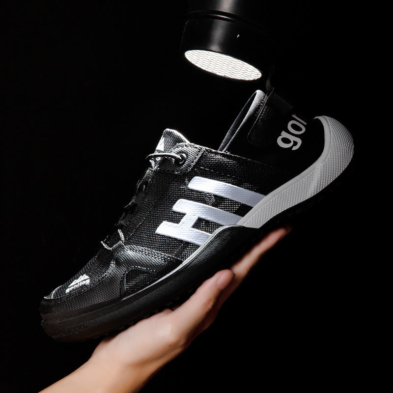 Net Red Color Matching Casual Personality Sports Running Shoes