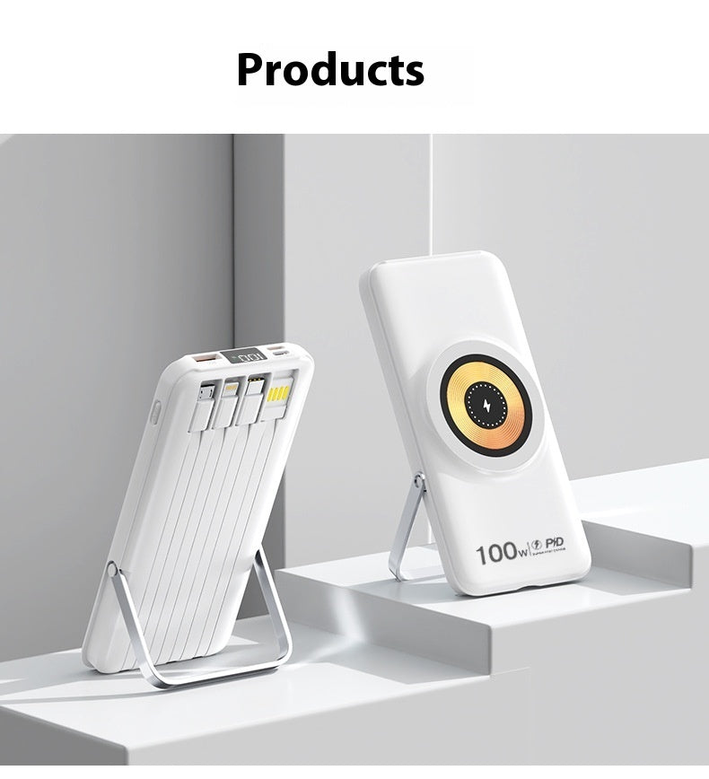 Shared Large Capacity With Cable 20000 MA Power Bank