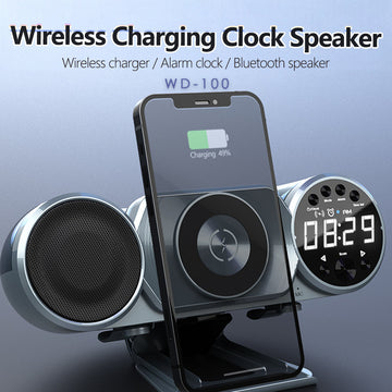 Ambience Light Wireless Charger Bluetooth Audio