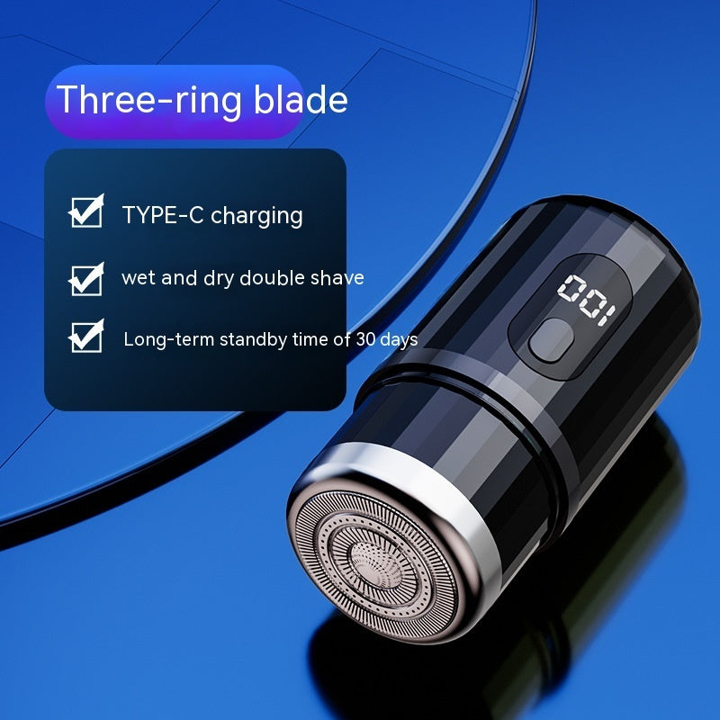 Men's Fashion Casual 3D Floating Knife Head Shaver