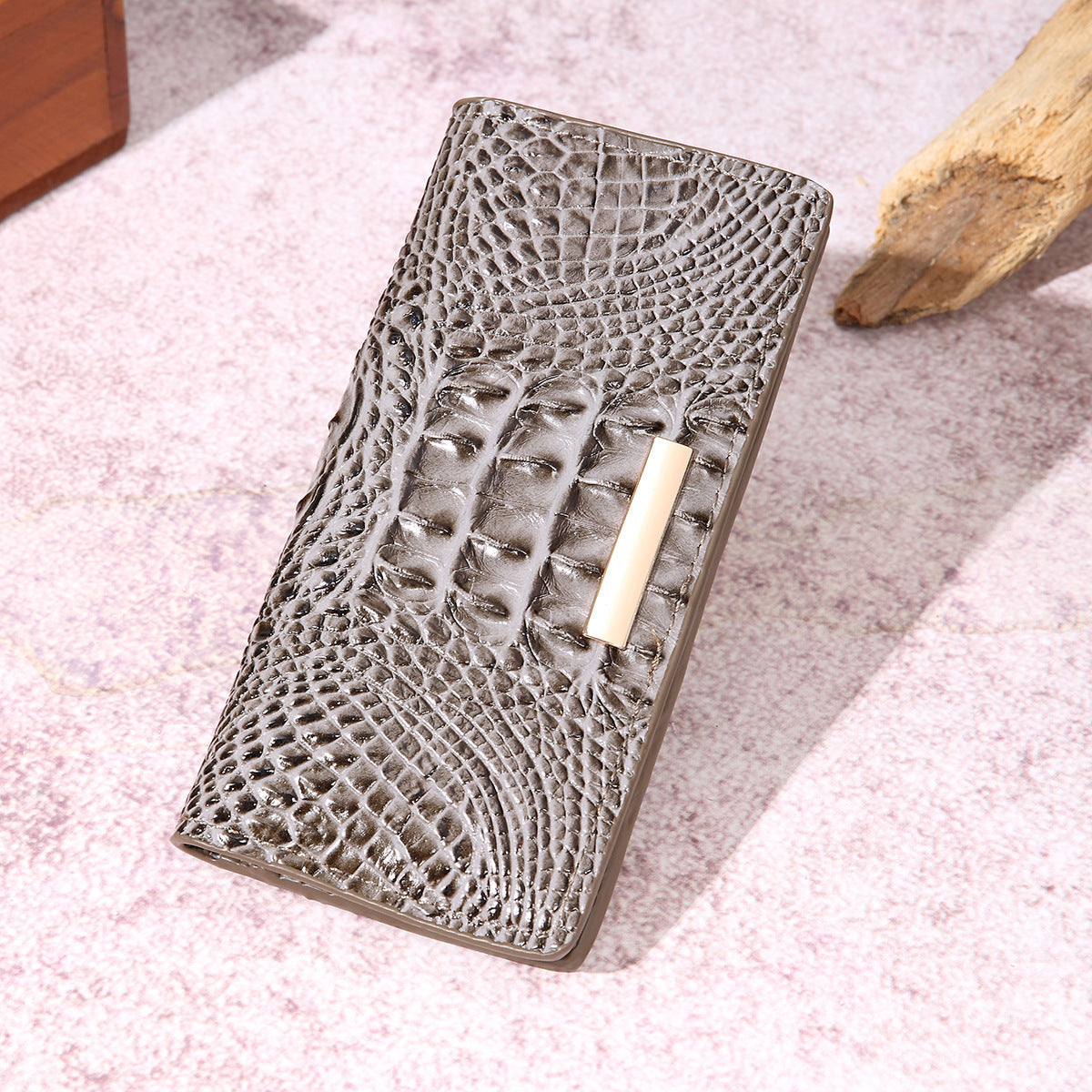 Animal Pattern Clutch Purse