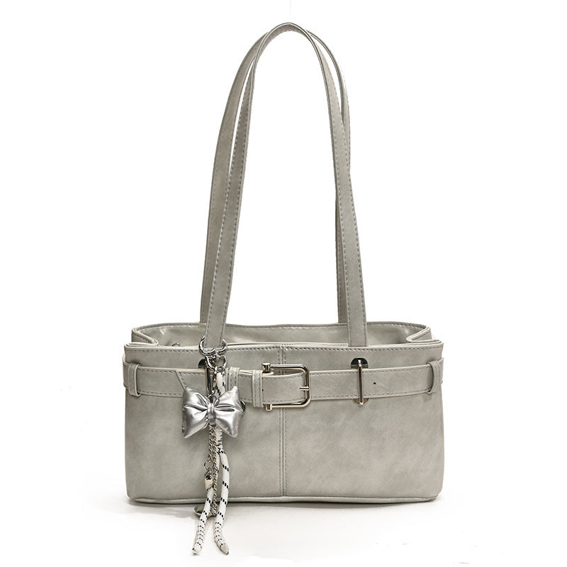 Commuter Texture Underarm Shoulder Handbag