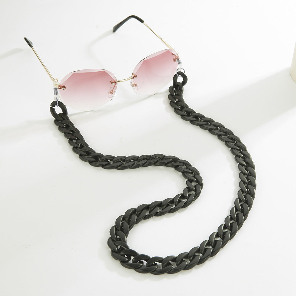 Acrylic Colorful Sunglasses Anti-drop Chain