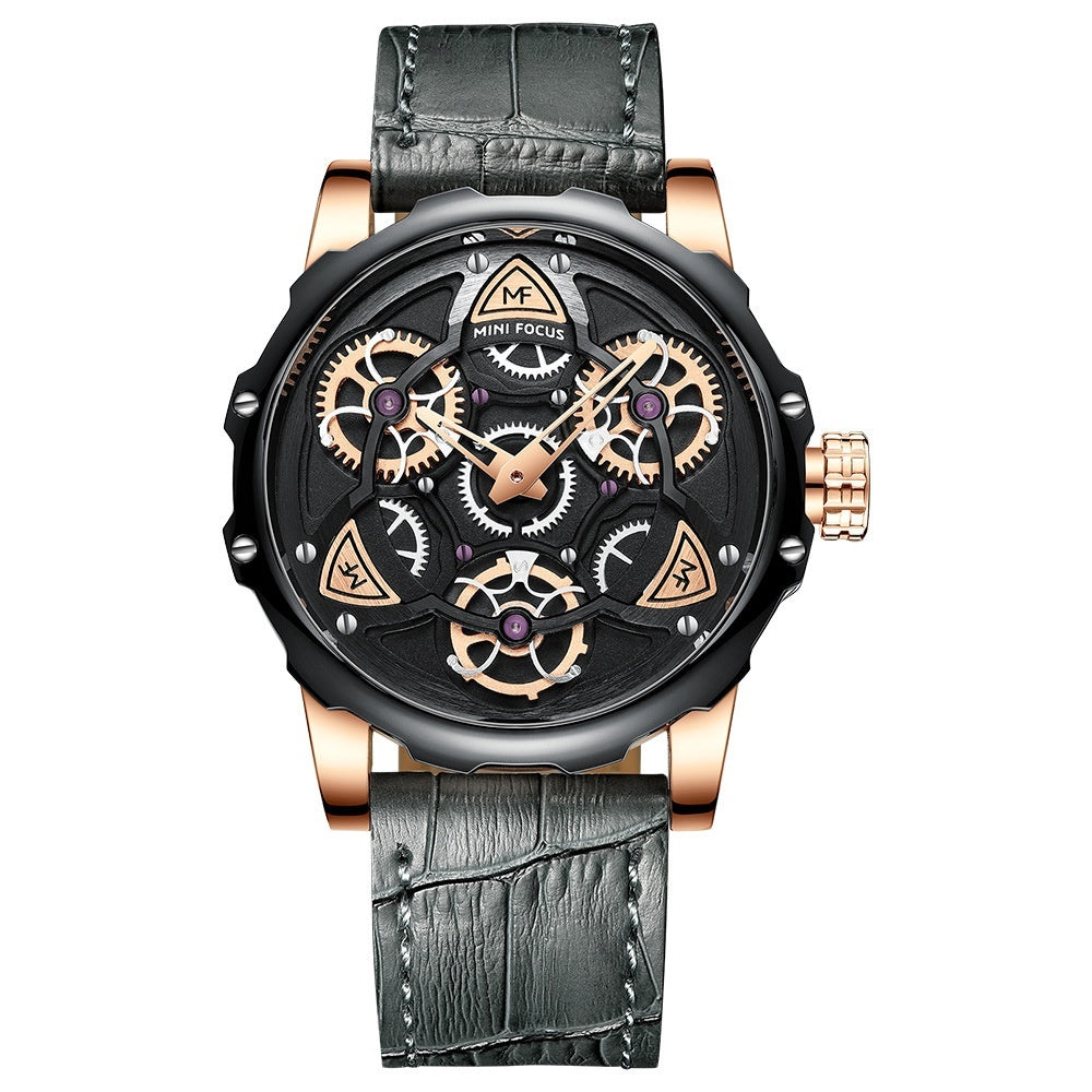 Hollow Belt Casual Men's Watch