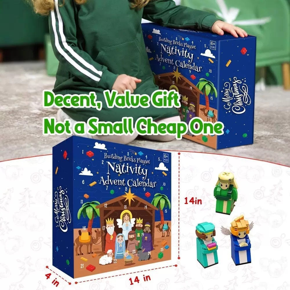 Children's Christmas Countdown Calendar Blind Box Gift