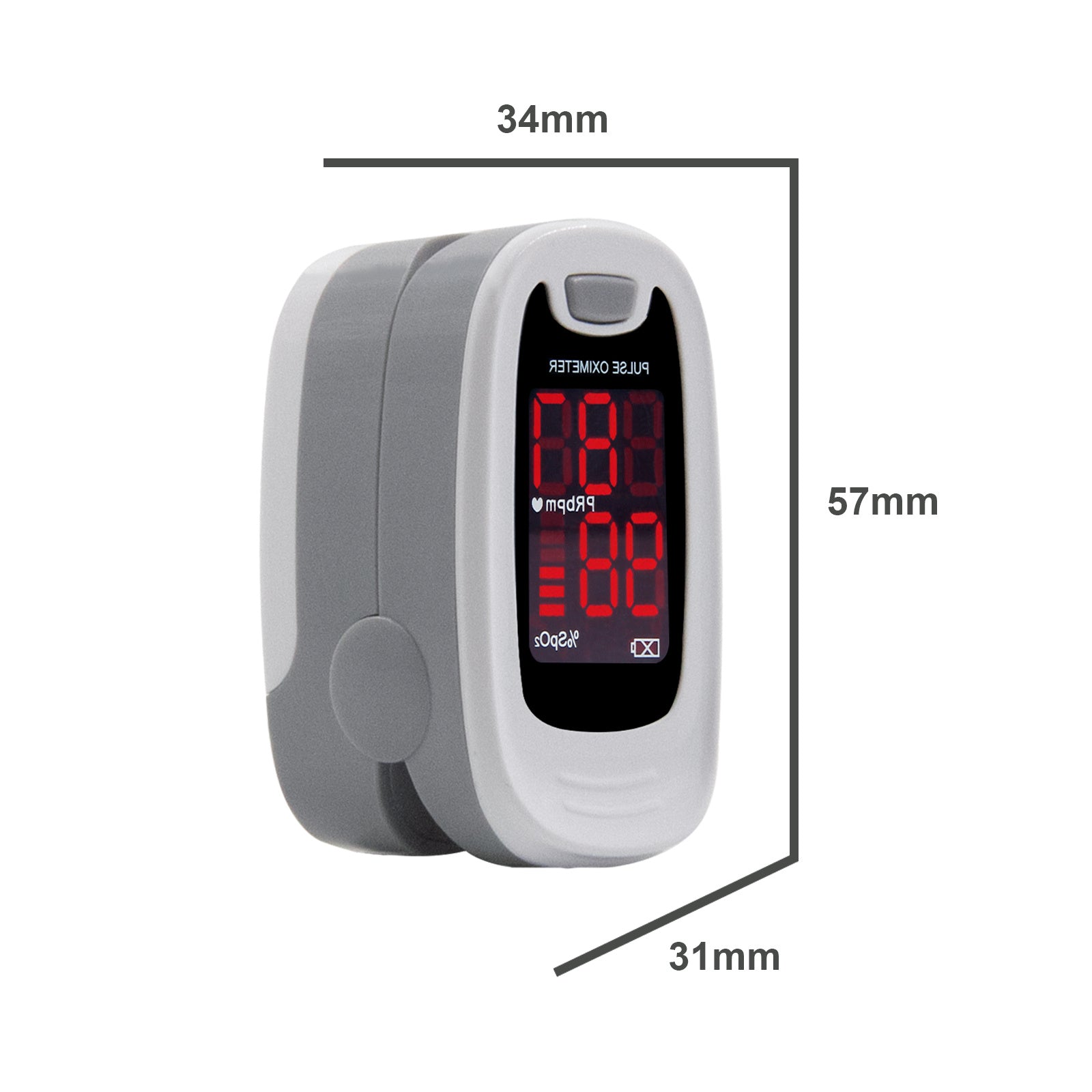 Finger Pulse Oximeter Blood Oxygen Sensor SpO2 Monitor Heart Rate O2 Meter