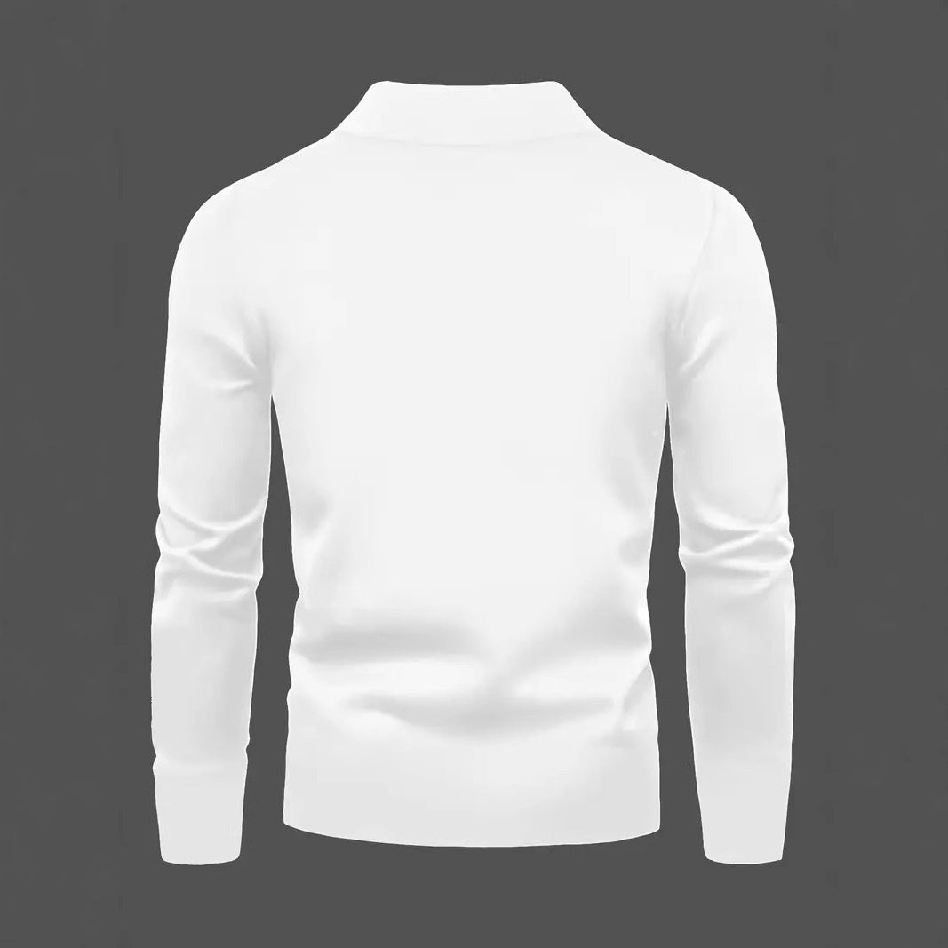 Casual Crown Print Pattern High Neck Print Long Sleeve Summer