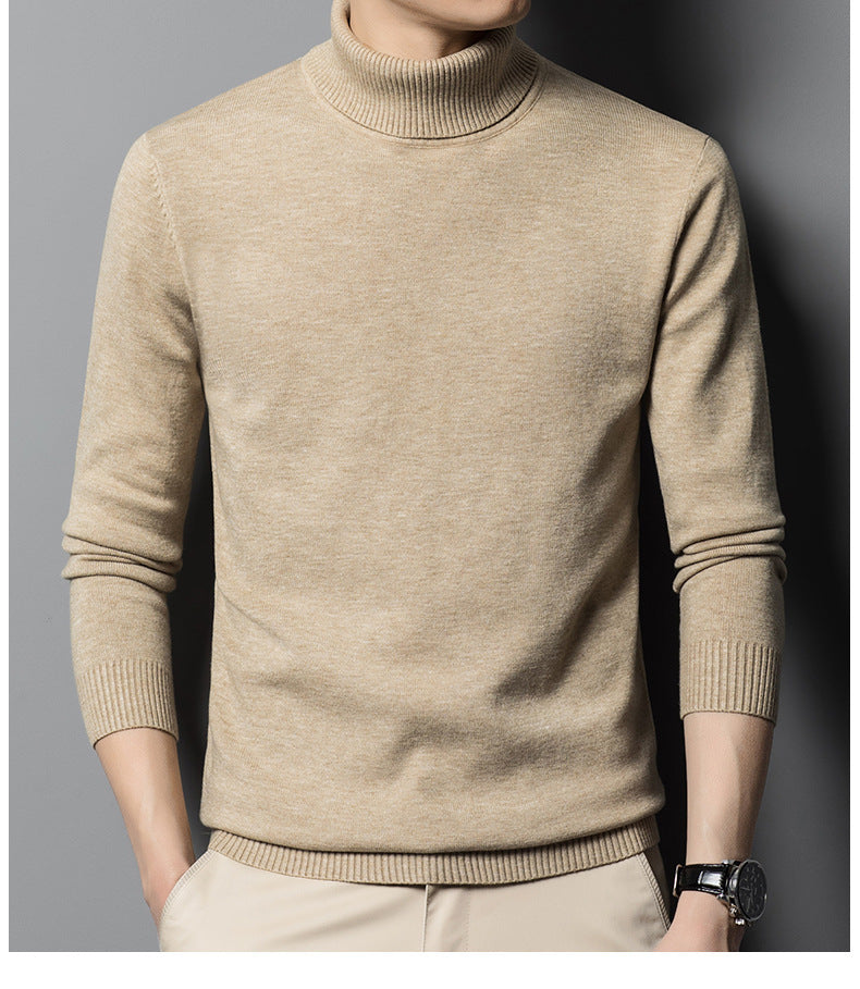 Double Anti-nano Velvet Turtleneck Inner Bottoming Sweater