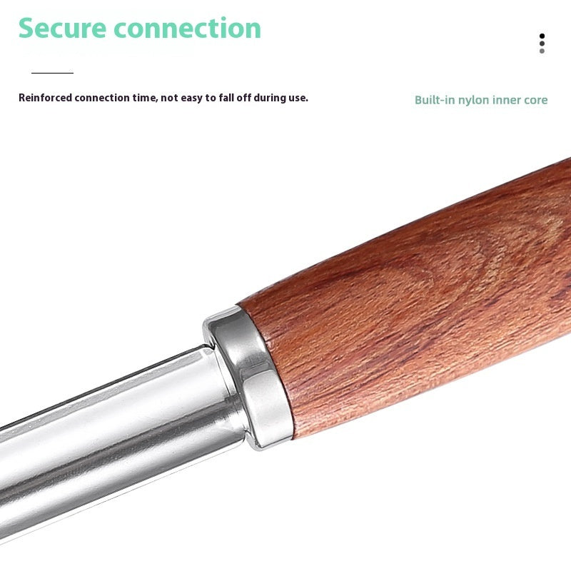 Kitchen Gadget Set Rosewood Bottle Opener Egg Beater Peeler Pizza Shovel Knife Corset Stainless Steel Suit