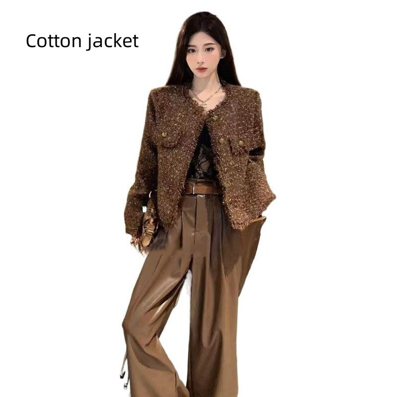 Polyester Women's Tassel Short Cardigan Top