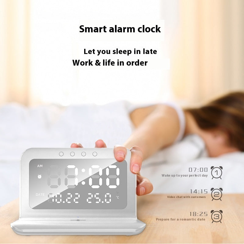 15W Portable Detachable Clock Wireless Charger