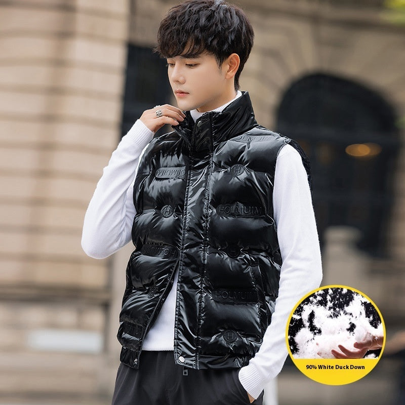 Light & Fashionable Men's Slim Down Vest